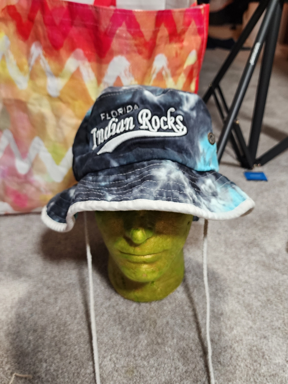 Florida Tie-Dye Bucket Hat - Blue